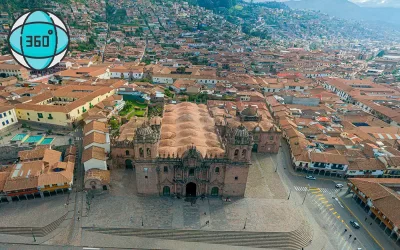 vista aerea plaza de armas cusco